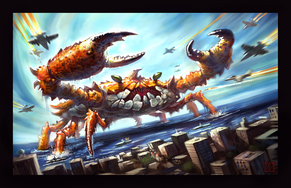  Incredible Giant Crab Redux by VegasMike