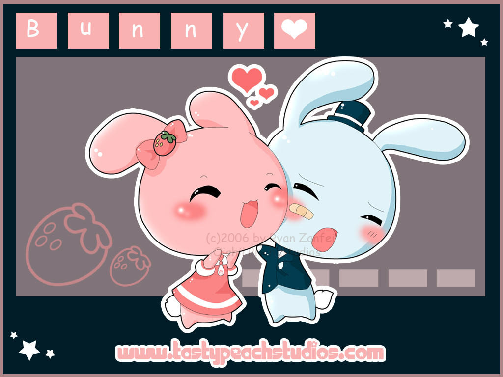 Bunny Love    For Dark7pop7toy by MoogleGurl