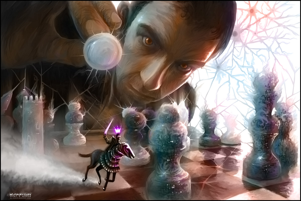 Chess master by alexiuss