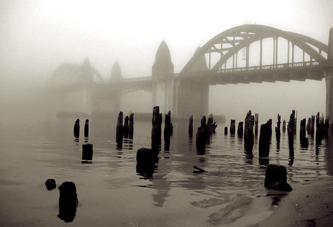 Bridge In Mist by RichSilfver