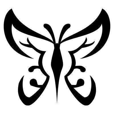 Tribal Butterfly Tattoo Designs 2 " Tribal Butterfly Tattoo Designs 2 "