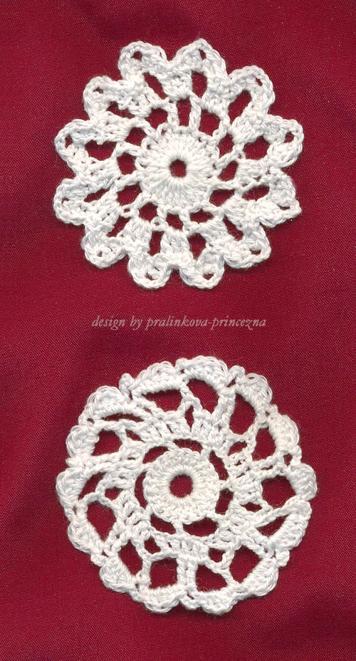 Crocheted snowflakes by pralinkova princezna