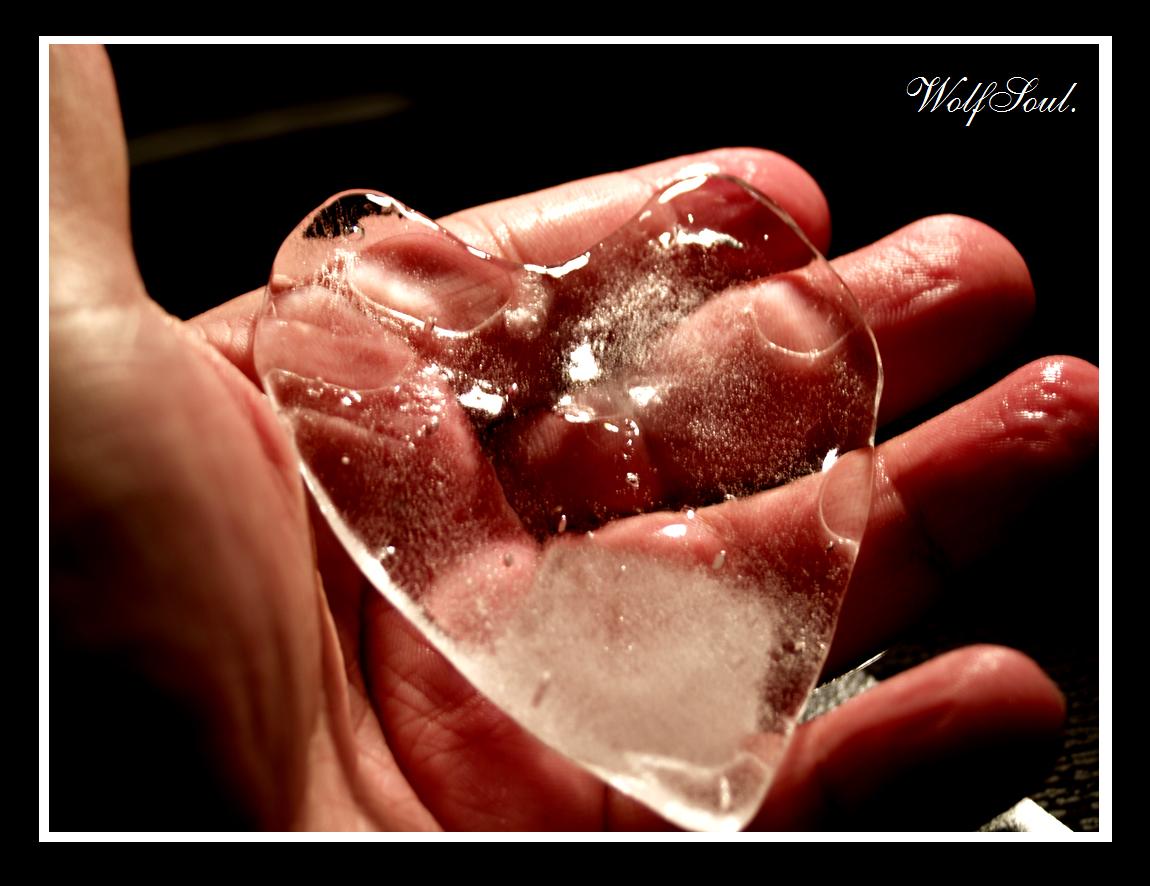 ICE heart by wolfsoul photography