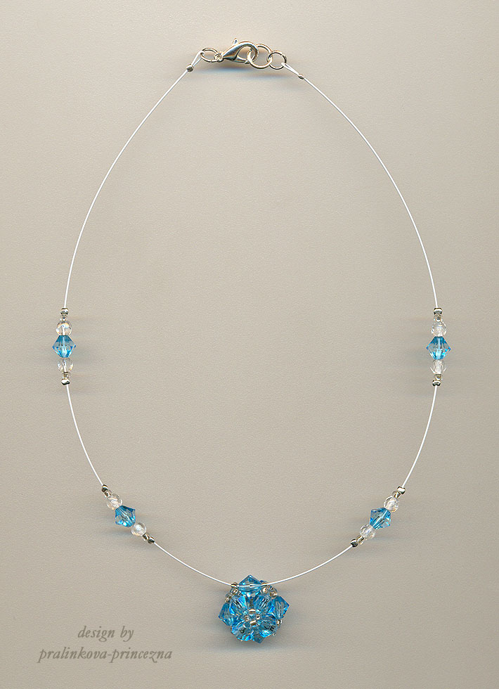 Water ball necklace by pralinkova princezna