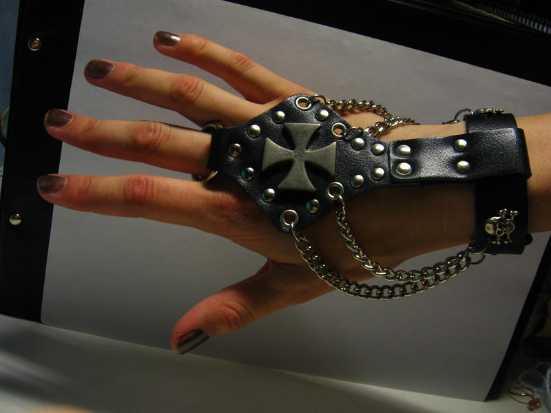 Gothic hand by Mithgariel stock