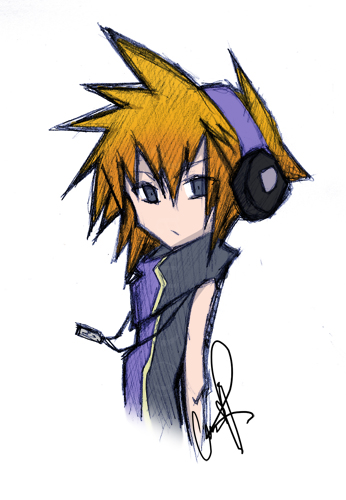 the world ends with you ds rom. the rom, the one The