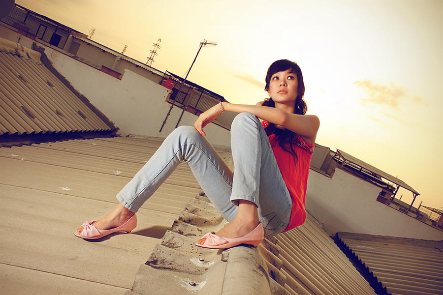 on the roof II by gondex