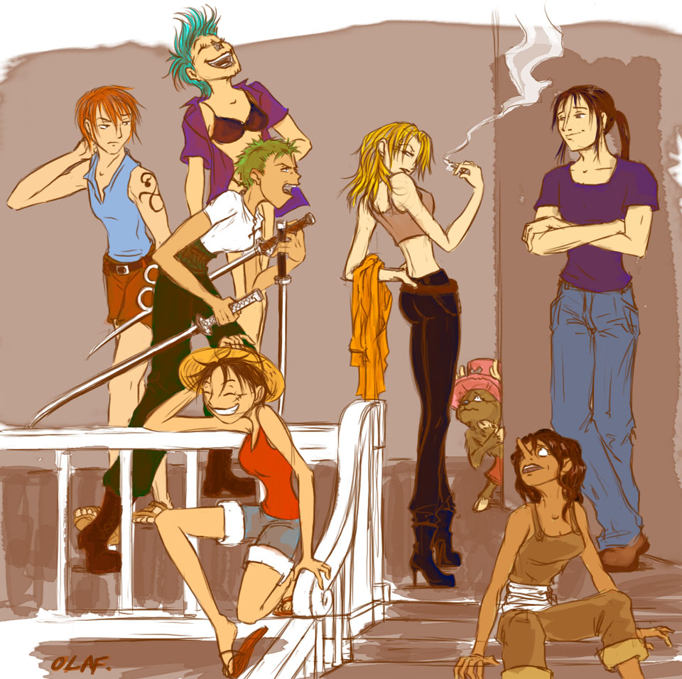 One_Piece_doodle__swap_by_olafpriol