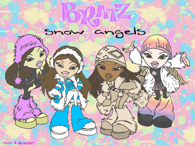 Bratz   Snow Angels by  torn 