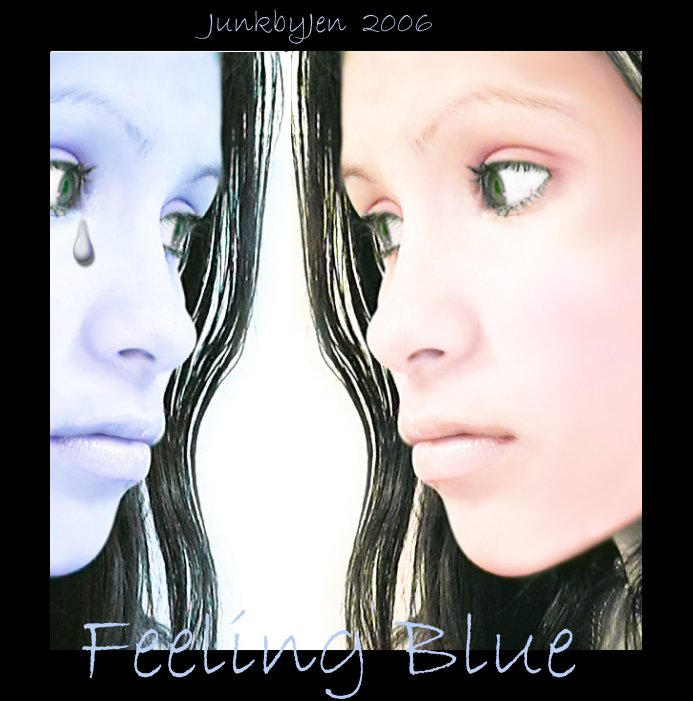 Feeling Blue by JunkbyJen