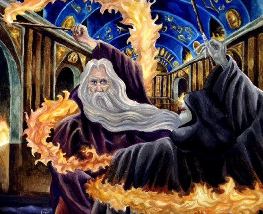 Dumbledore vs Voldemort