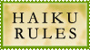Haiku Rules