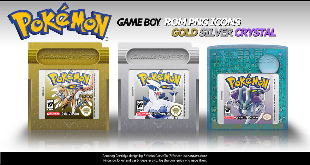 Pokemon Cartridge icons